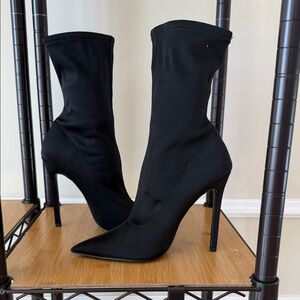 ASOS Black Heeled Boots